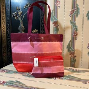 Clinique Makeup Bag and Tote Set, New with Tags